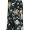 Betty Betty Barclay Midirock Florales Muster Chiffon Schwarz S22 92671517 9860 Black/Purp Rock