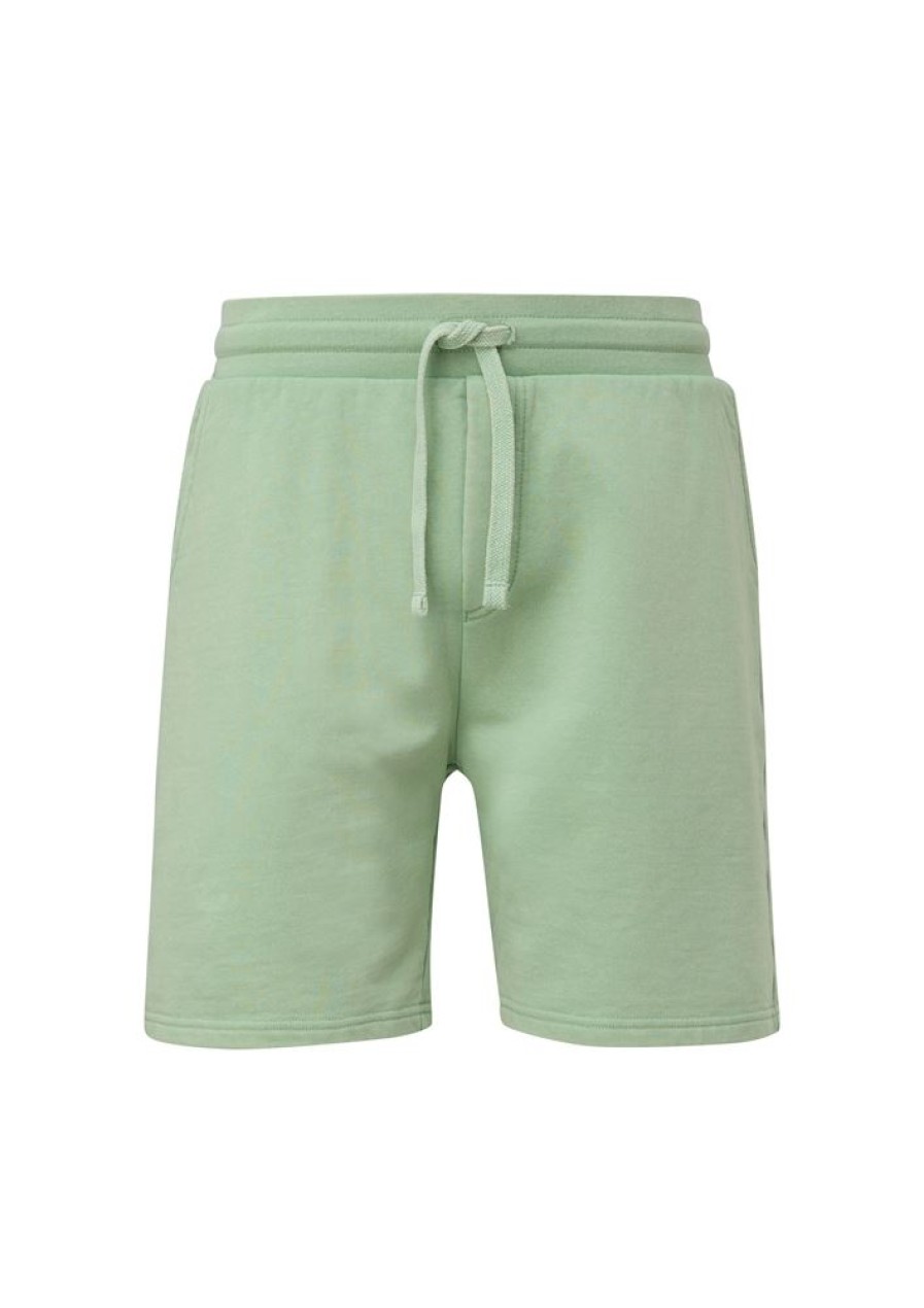 QS Qs Designed By Herren Sweatshorts Aus Baumwolle Grun S13 2131607 7310 Green Hose