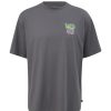 QS Qs Designed By Herren T-Shirt Aus Reiner Baumwolle Grau 13 2131619 98D0 Grey/Black T-Shirt