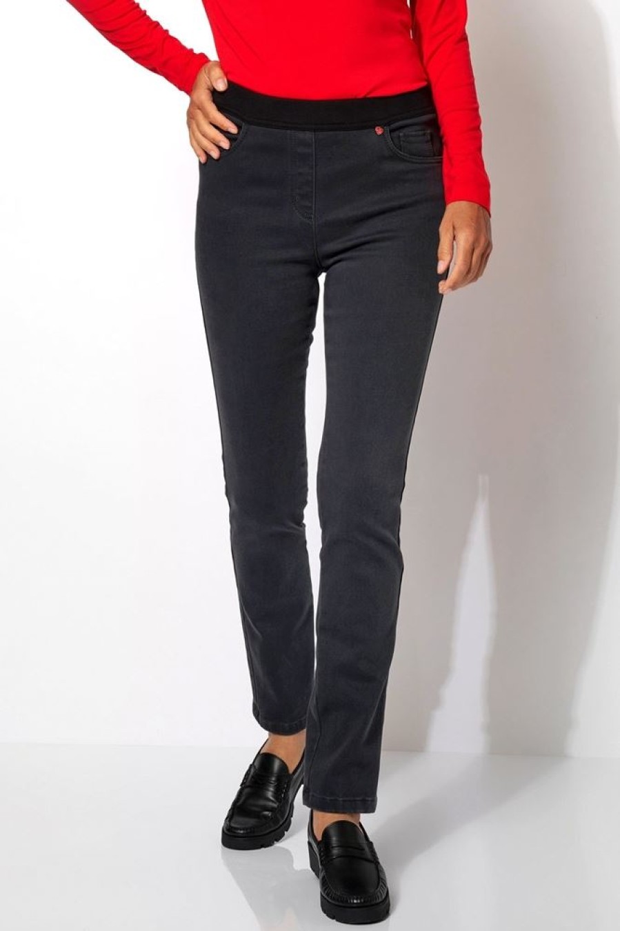 Toni Toni Relaxed By Toni My Darling Grau Denim Thermo - Jeans S21 11-78/2811-20 Ebony Grey Jeans