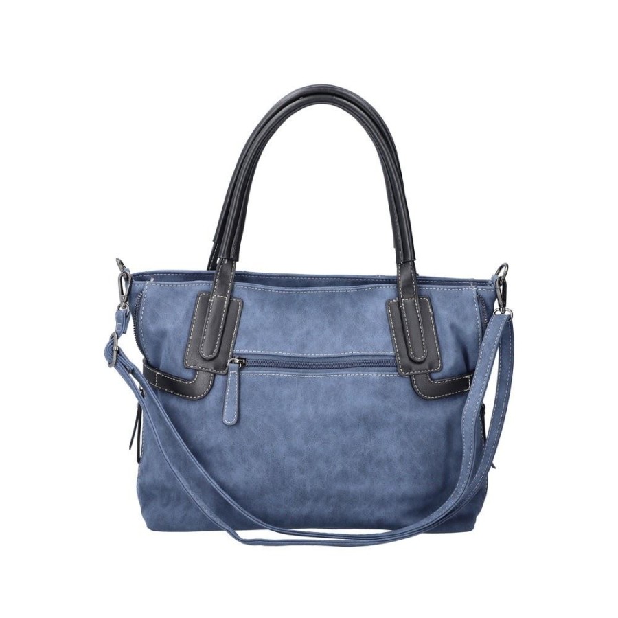 Rieker Rieker Damen Shopper Handtasche Blau S22 H1083-12 Jeans Lederwaren