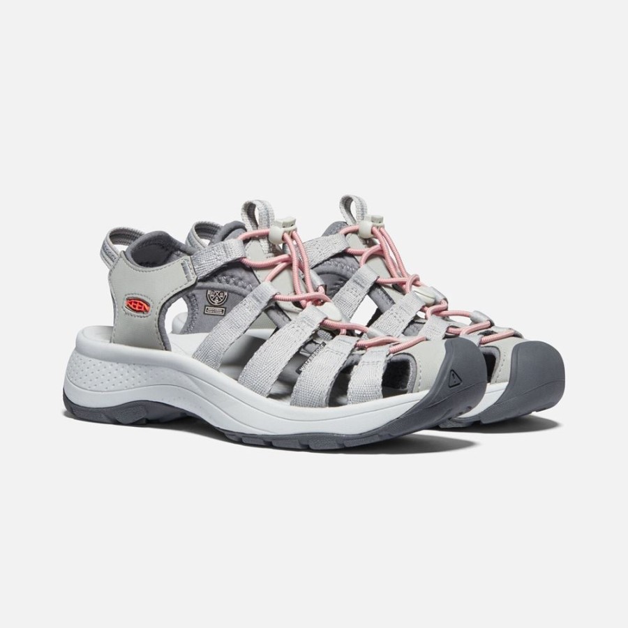 KEEN Keen Astoria West Sandale Grau / Coral S12 1023589 Grey Coral Sandalen