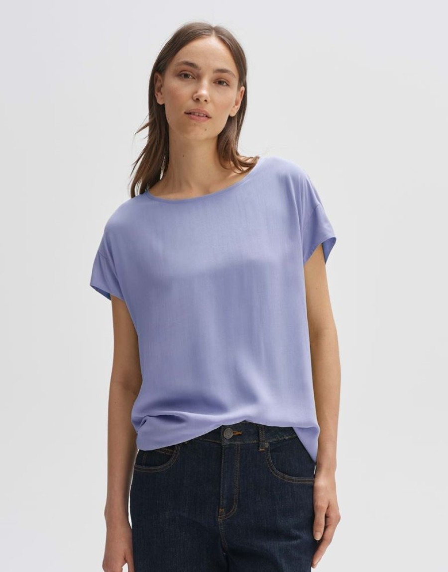 OPUS Opus T- Shirt Skita Soft Lila S23 245349206217 40017 Soft Viol T-Shirt