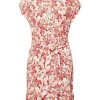 Esprit Esprit Kleid Mit Gurtel Und Crepe-Effekt Rosa S23 043Ee1E303 E693 Light Pink Kleid