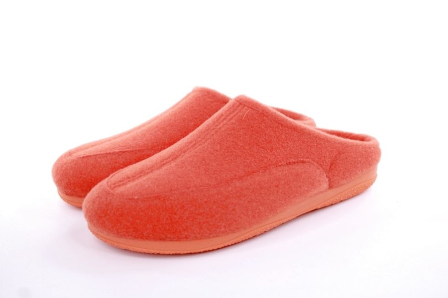 s`knöpfli S`Knopfli Damen Hausschuh Pantolette Orange S22 X10625P Naranja Azulina Hausschuhe