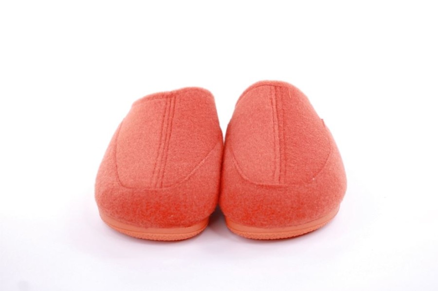 s`knöpfli S`Knopfli Damen Hausschuh Pantolette Orange S22 X10625P Naranja Azulina Hausschuhe