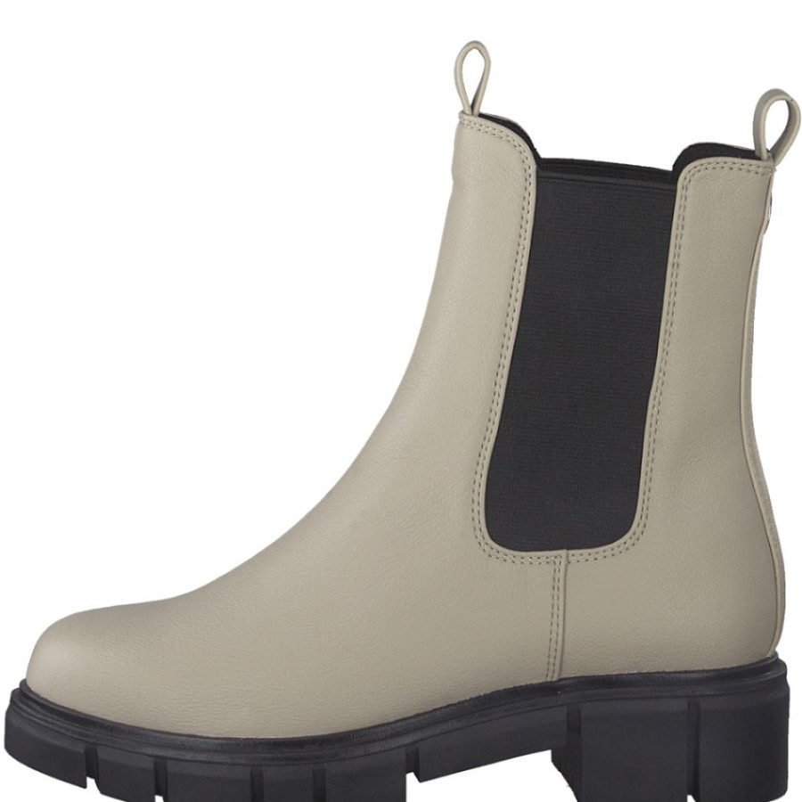 Marco Marco Tozzi Chelsea Boots Feel Me Fusbett Beige S22 2-2-25413-29 436 Ivory Comb. Stiefel