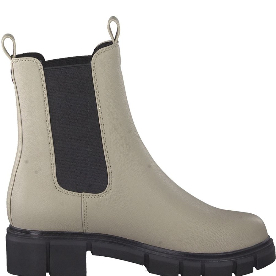 Marco Marco Tozzi Chelsea Boots Feel Me Fusbett Beige S22 2-2-25413-29 436 Ivory Comb. Stiefel