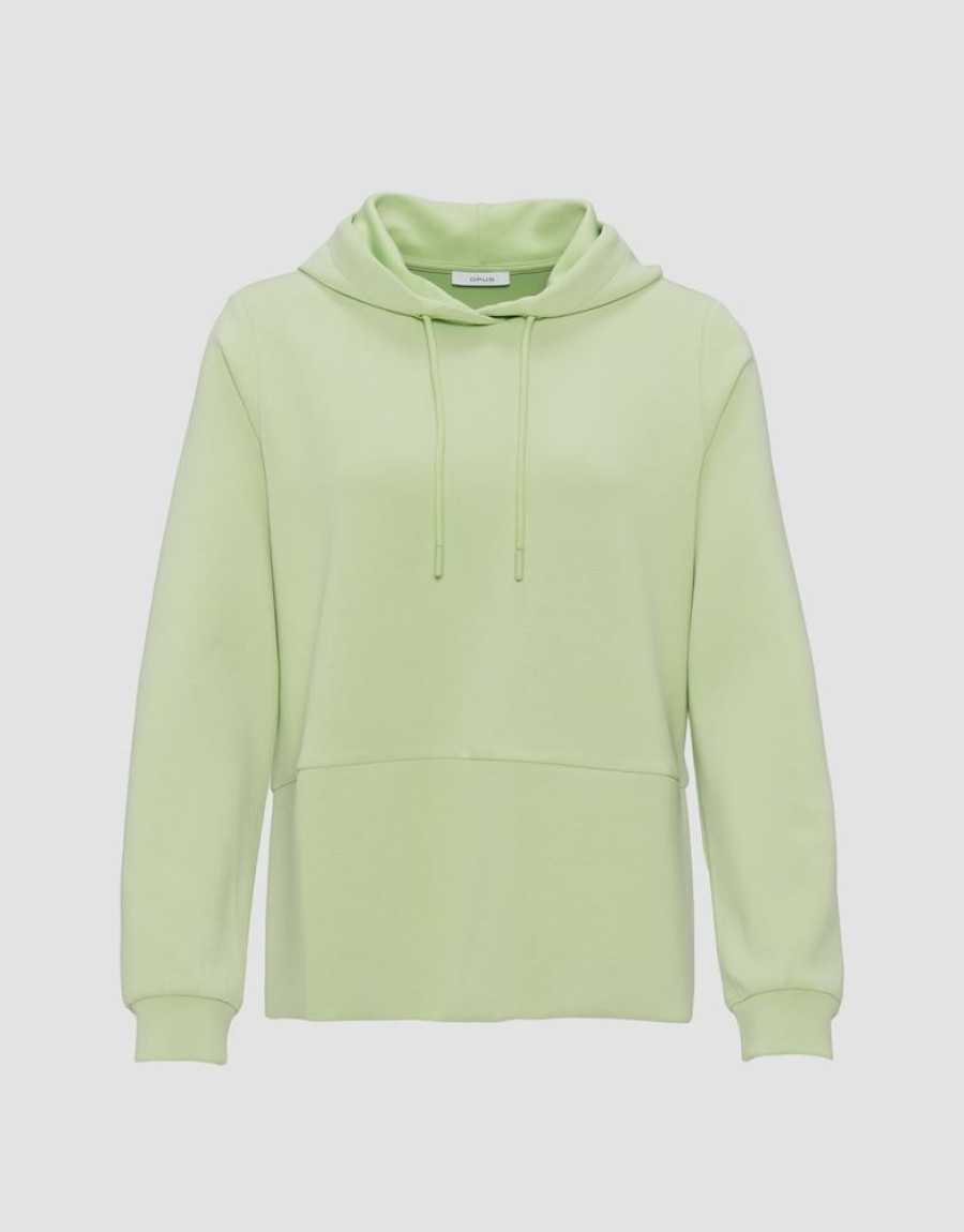 OPUS Opus Hoodie Gammi Grun S23 1023714829227 30023 Avocado Pullover