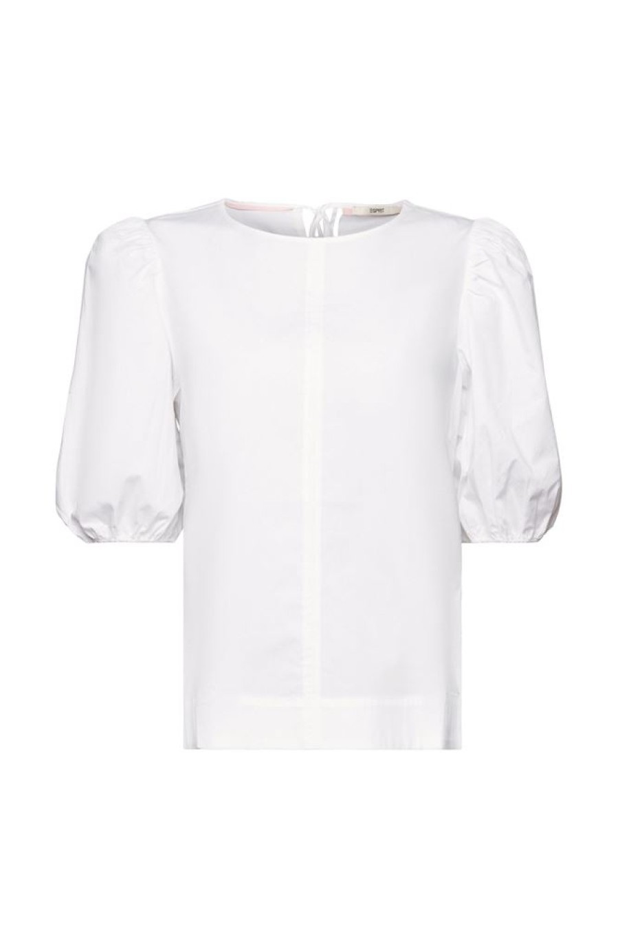 Esprit Esprit Bluse Mit Puffarmeln Weis S23 053Ee1F309 E100 White Bluse