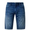 s.Oliver S.Oliver Herren Regular: Bermudajeans Mit Waschung Blau S13 2113492 Hose