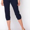 Toni Toni Hose Capri Blau 21-11/1274-10 059 Dark Blue Hose