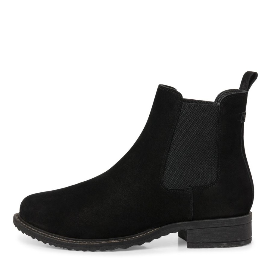 Tamaris Tamaris Chelsea Boot Leder Touchit- Fusbett Schwarz 22 1-1-25422-29 001 Black Stiefel