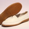 ACO Aco Slipper Cindy Leder Weis 341/9501 5099 White Slipper