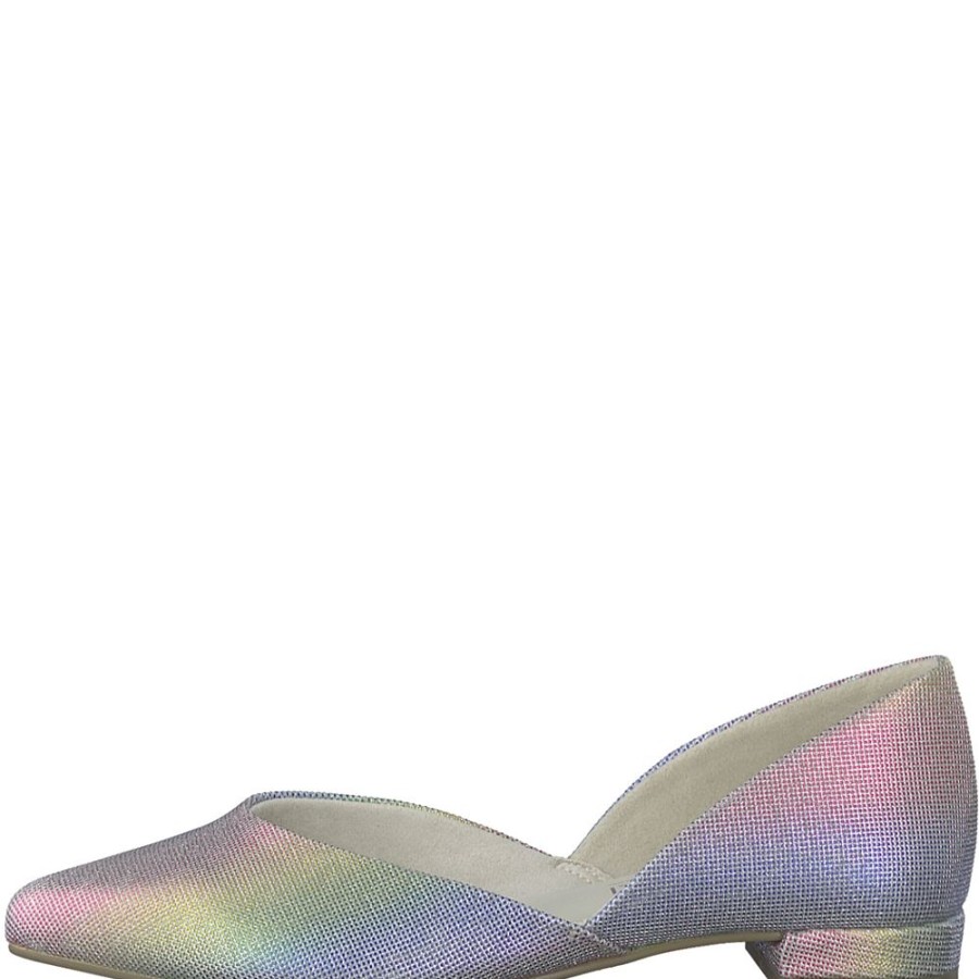 Marco Marco Tozzi Ballerina Rainbow Metallic S13 2-2-82103-20 992 Rainbow Met Ballerinen