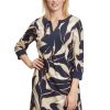 Betty Betty Barclay Shirtkleid Gemustert S13 13321869 8878 Dark Blue/ Kleid