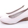 Tamaris Tamaris Pumps Keilabsatz Leder Touchit Fusbett Antislide Weis S12 1-1-22320-28 100 White Pumps