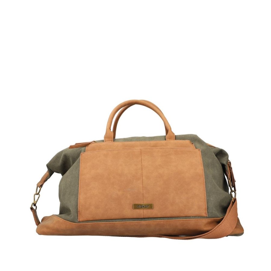 Rieker Rieker Damen Shopper In Braun S23 H1537-52 Khaki/Brown Lederwaren