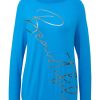 S.Oliver S.Oliver Longsleeve Mit Aufdruck Blau & Schwarz S23 2138908 T-Shirt