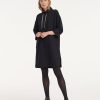 OPUS Opus Jerseykleid Wameli Eingriffstaschen Turtleneck Schwarz S21 248299443 900 Black Kleid