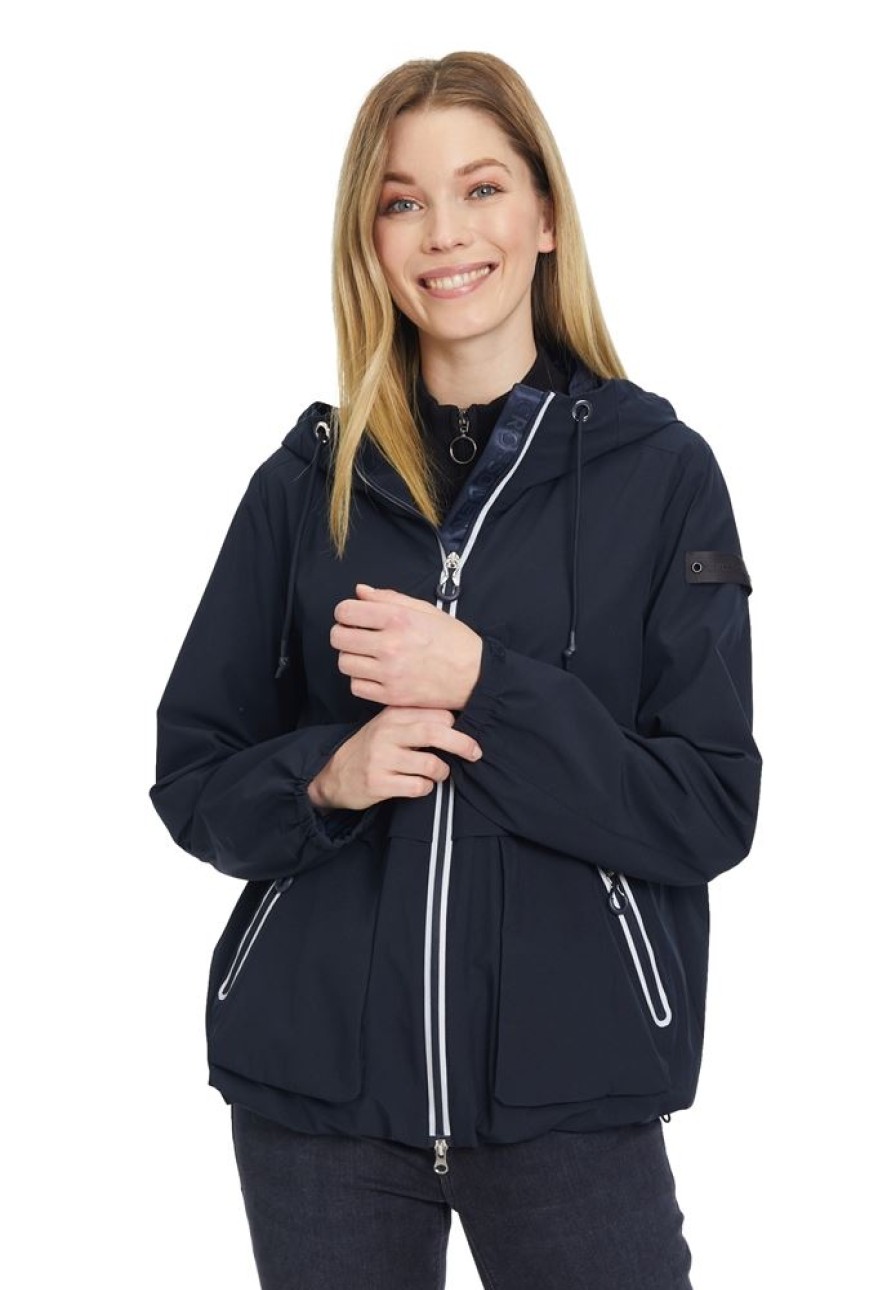 Betty Betty Barclay Jacke Funktionsjacke Blau S13 74261547 8538 Deep Navy Jacke