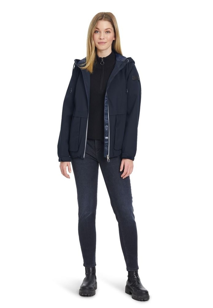 Betty Betty Barclay Jacke Funktionsjacke Blau S13 74261547 8538 Deep Navy Jacke