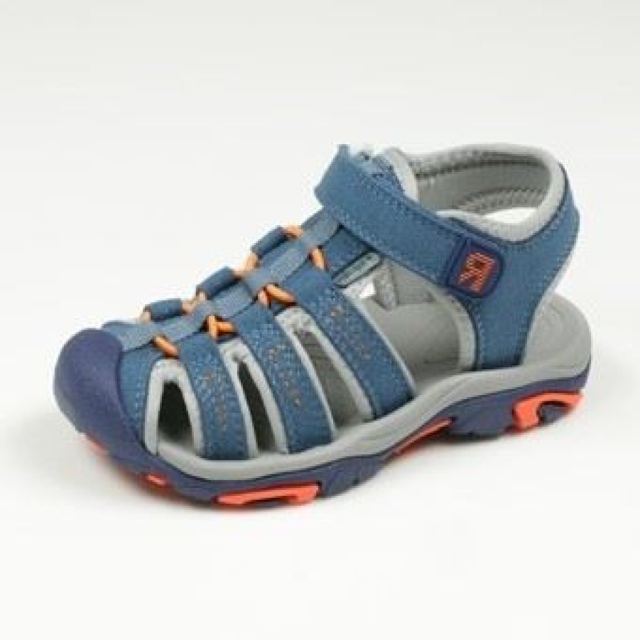 Richter Richter Boulder Trekkingsandale Klettverschluss Blau 7150-1172-6821 Nautical Sandalen