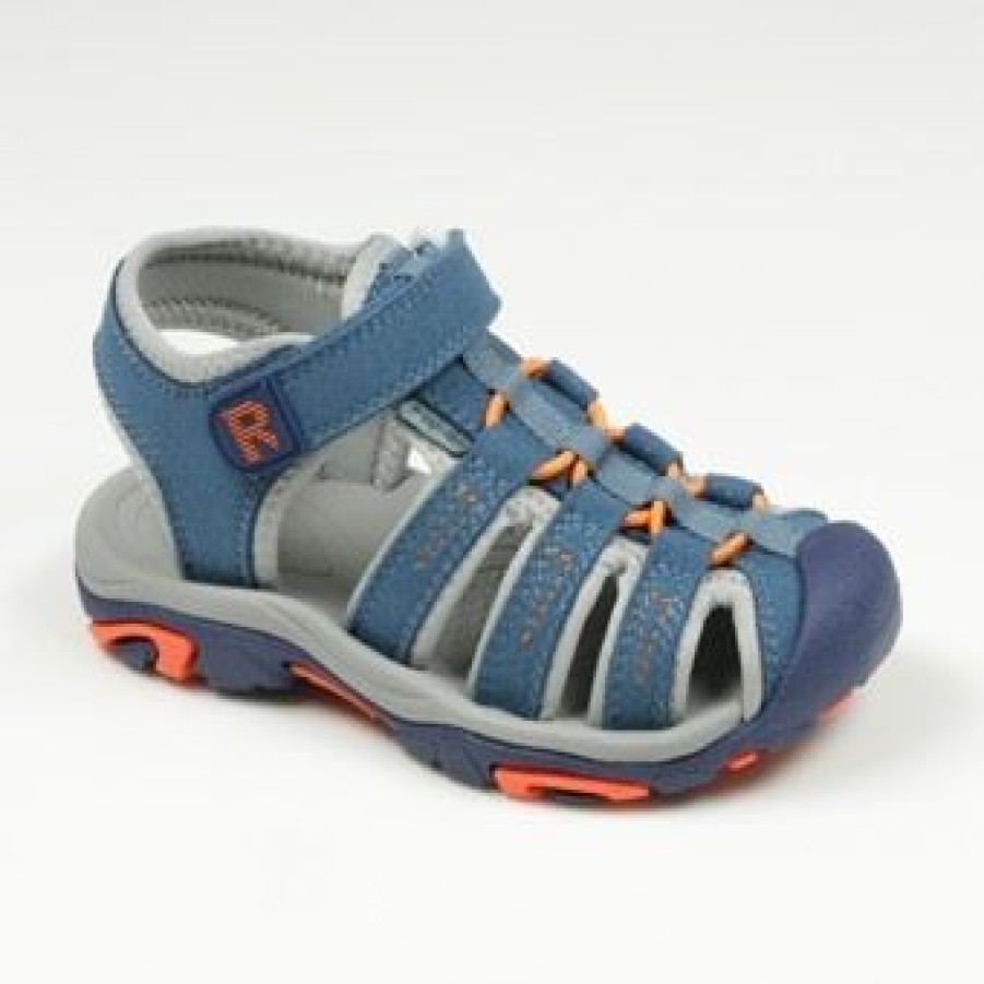 Richter Richter Boulder Trekkingsandale Klettverschluss Blau 7150-1172-6821 Nautical Sandalen