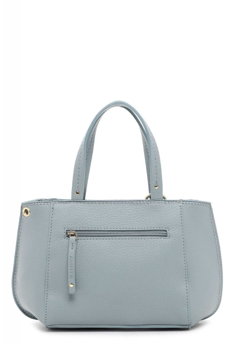 SURI Suri Frey Shopper Sfy Ginny Kettendetail Blau S14 14194, 530 Lederwaren