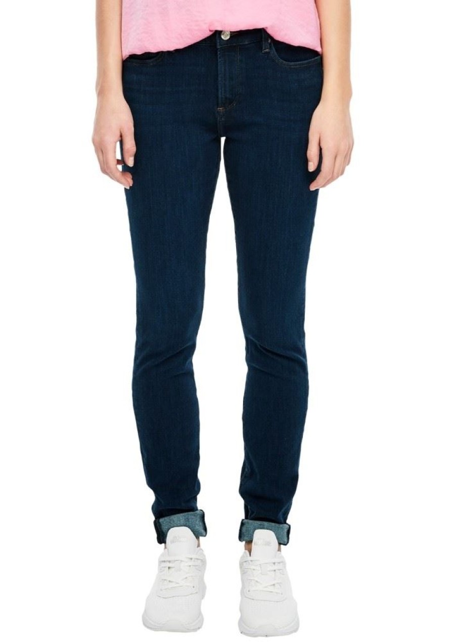 s.Oliver S.Oliver Jeans Denim Izabell Skinny Stretch Blau Noos 04899716060 1277426 59Z6 Dark Blue Jeans