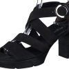 PAUL Paul Green Sandalette Leder Schwarz 7942-003 Black Sandalen